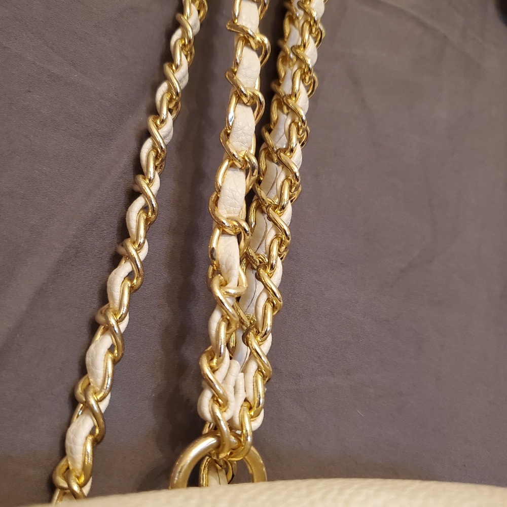 FOREVER 21 Backpack w/Chain Straps - Picture 3 of 8